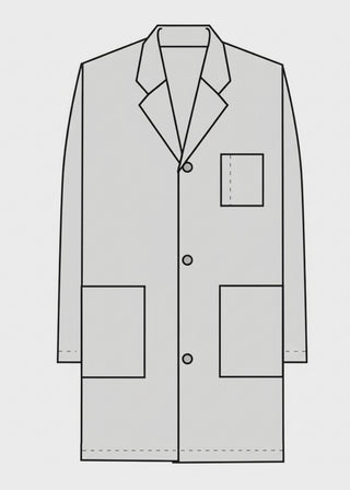 HeedFit Children White Lab Coat