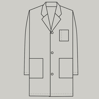 HeedFit Children White Lab Coat