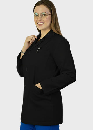 HeedFit Unisex 31 Inches Three Pockets 31 Inches White Lab Coat