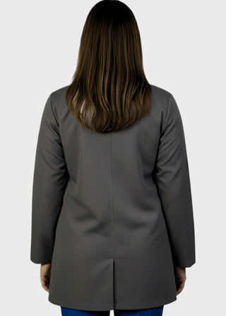 HeedFit Unisex 31 Inches Three Pockets 31 Inches White Lab Coat