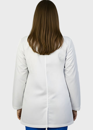 HeedFit Unisex 31 Inches Three Pockets 31 Inches White Lab Coat
