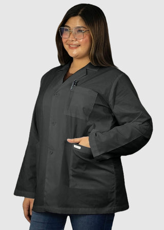 HeedFit Unisex 31 Inches Three Pockets 31 Inches White Lab Coat