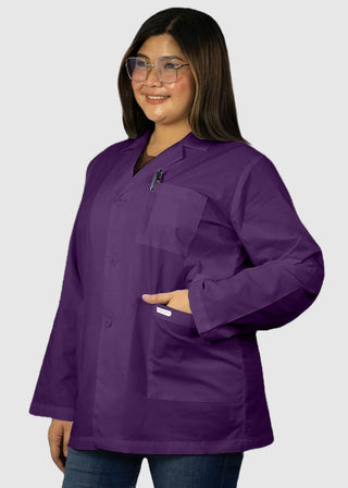 HeedFit Unisex 31 Inches Three Pockets 31 Inches White Lab Coat