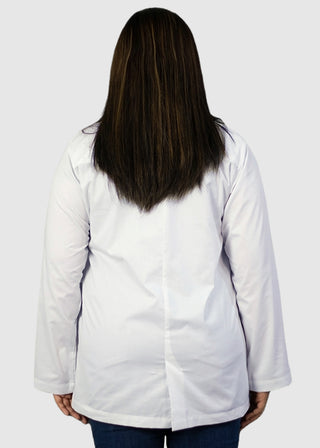 HeedFit Unisex 31 Inches Three Pockets 31 Inches White Lab Coat