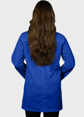 HeedFit Unisex 31 Inches Three Pocket White Consultation Coat