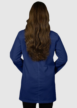 HeedFit Free Embroidery Unisex 31 Inches Three Pocket White Consultation Coat