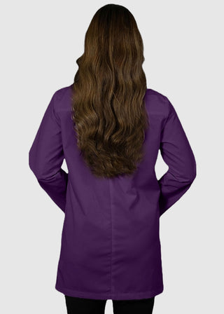 HeedFit Free Embroidery Unisex 31 Inches Three Pocket White Consultation Coat