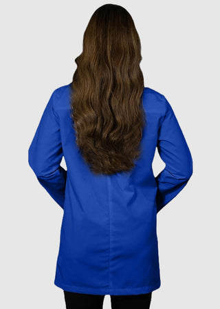 HeedFit Unisex 31 Inches Three Pocket White Consultation Coat