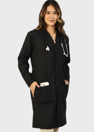 HeedFit Unisex 38 Inches Multi Pockets Premium Lab Coat