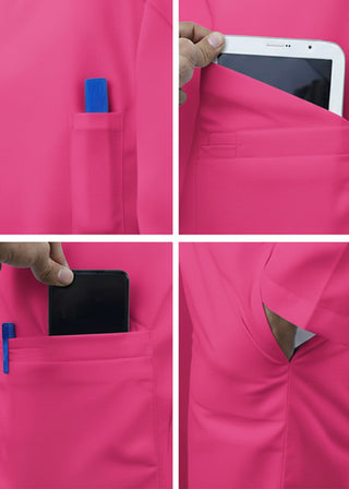 HeedFit Unisex 38 Inches Multi Pockets Premium Lab Coat