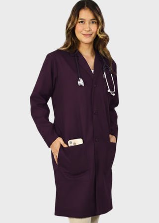 HeedFit Unisex 38 Inches Multi Pockets Premium Lab Coat