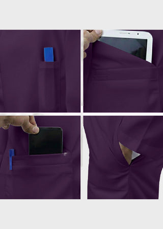 HeedFit Unisex 38 Inches Multi Pockets Premium Lab Coat