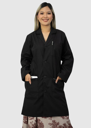 HeedFit Unisex 38 Inches Multi Pockets Premium Lab Coat