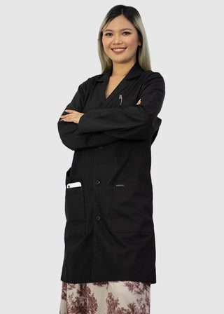 HeedFit Unisex 38 Inches Multi Pockets Premium Lab Coat