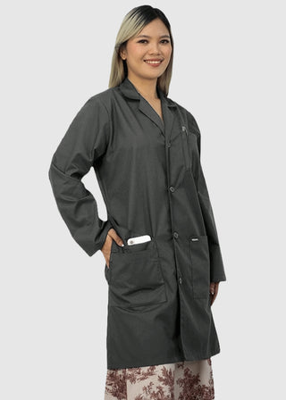 Free Embroidery Unisex 38 Inches Premium White Lab Coat