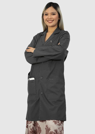 HeedFit Unisex 38 Inches Multi Pockets Premium Lab Coat