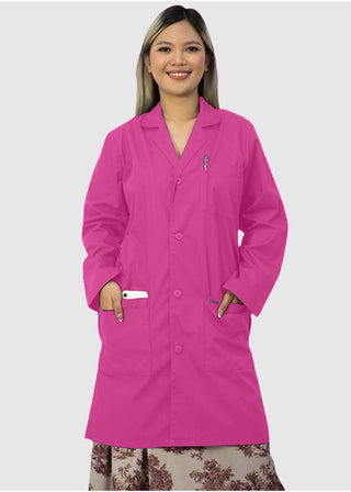 HeedFit Unisex 38 Inches Multi Pockets Premium Lab Coat