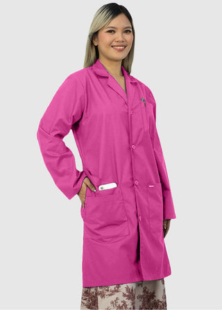 HeedFit Unisex 38 Inches Multi Pockets Premium Lab Coat