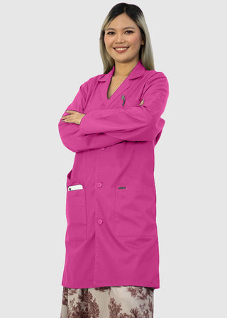 Free Embroidery Unisex 38 Inches Premium White Lab Coat