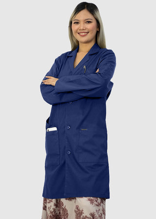 Free Embroidery Unisex 38 Inches Premium White Lab Coat