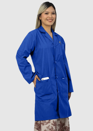 Free Embroidery Unisex 38 Inches Premium White Lab Coat