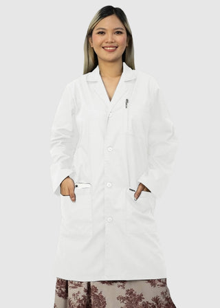 HeedFit Unisex 38 Inches Multi Pockets Premium Lab Coat
