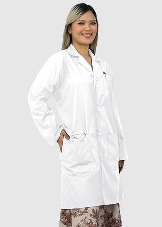 HeedFit Unisex 38 Inches Multi Pockets Premium Lab Coat
