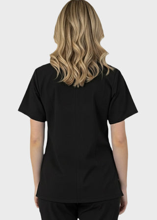 Free Embroidery HeedFit 27.5 Inch Unisex Four Pocket Scrub Top