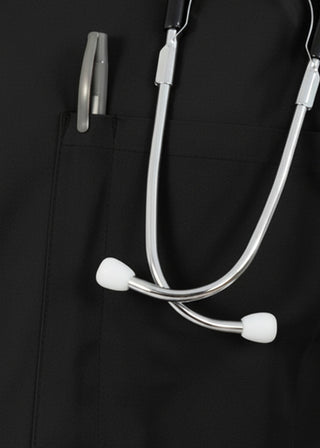 HeedFit Unisex 27.5 Inches V-Neck Four Pocket Scrub Top