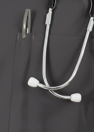 HeedFit Unisex 27.5 Inches V-Neck Four Pocket Scrub Top