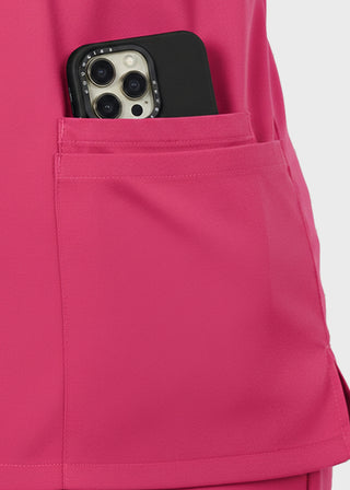 HeedFit Unisex 27.5 Inches V-Neck Four Pocket Scrub Top