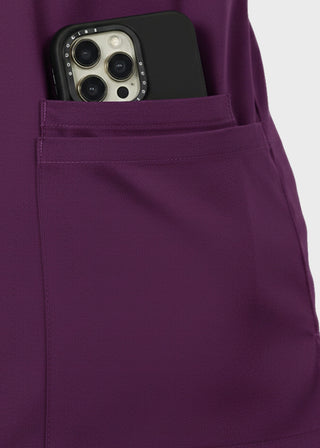 HeedFit Unisex 27.5 Inches V-Neck Four Pocket Scrub Top