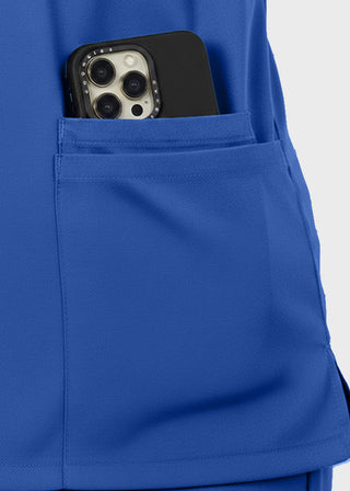 HeedFit Unisex 27.5 Inches V-Neck Four Pocket Scrub Top