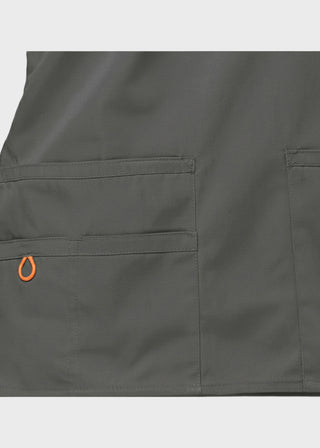 HeedFit Women's Multi Pockets V-Neck Scrub Top