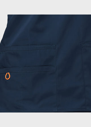 HeedFit Women's Multi Pockets V-Neck Scrub Top