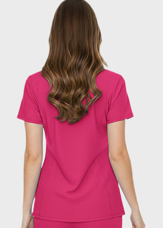 Free Embroidery HeedFit Women's Shaped Shoulder Seam Scrub Top
