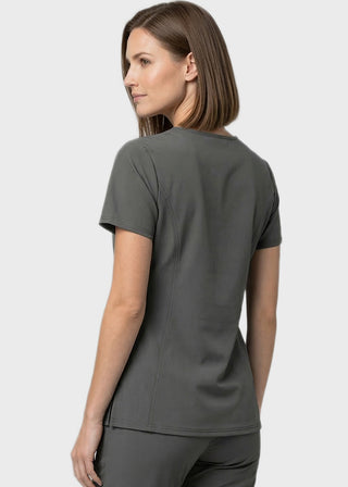 Free Embroidery HeedFit Women's Side Pocket Scrub Top