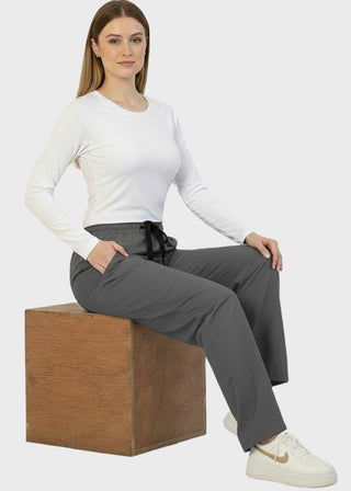 HeedFit Unisex 31 Inches Drawstring Cargo Scrub Pant