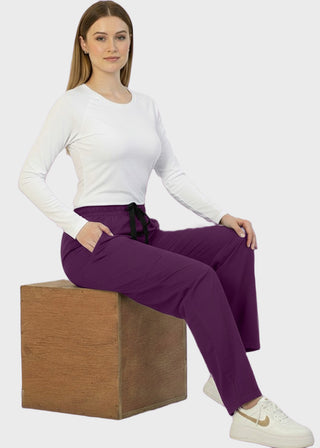 HeedFit Unisex 31 Inches Drawstring Cargo Scrub Pant