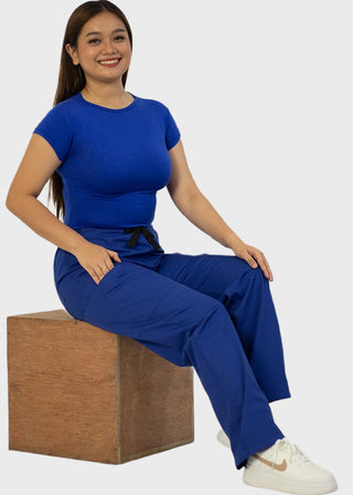 HeedFit Unisex 31 Inches Drawstring Cargo Scrub Pant