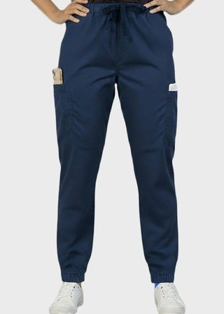 HeedFit Unisex Three Spacious Cargo Pockets Drawstring Scrub Pant