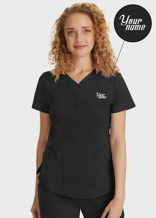 Free Embroidery Women's Y-neck Jane Top