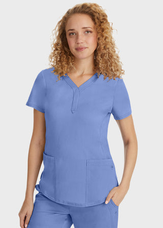 Healing Hands Purple Label Women's Y-neck Jane Top