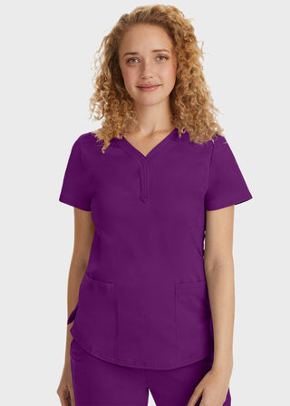 Healing Hands Purple Label Women's Y-neck Jane Top