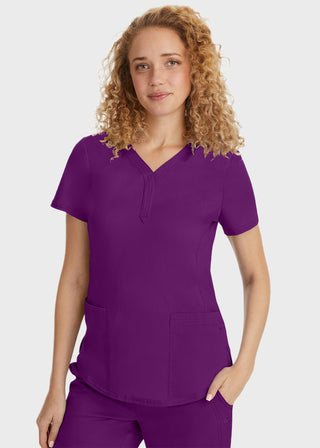 Healing Hands Purple Label Women's Y-neck Jane Top
