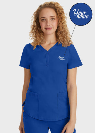 Free Embroidery Women's Y-neck Jane Top