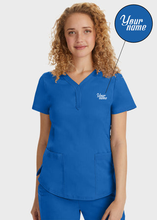 Free Embroidery Women's Y-neck Jane Top