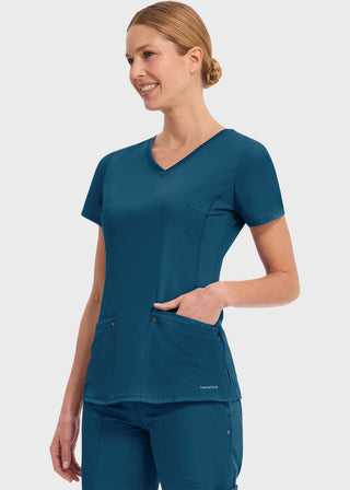 Healing Hands Purple Label Women's Juliet V-Neck Scrub Top