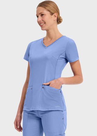Healing Hands Purple Label Women's Juliet V-Neck Scrub Top