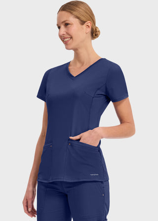 Healing Hands Purple Label Women's Juliet V-Neck Scrub Top